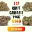 1 OZ Craft Cannabis Packs