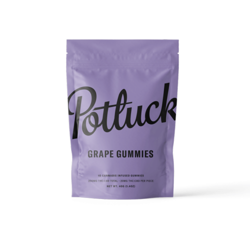 Potluck Grape Gummies