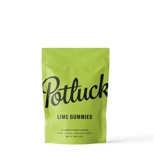 Potluck Lime CBD Gummies