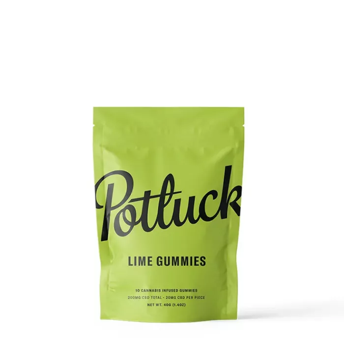 Potluck Lime CBD Gummies