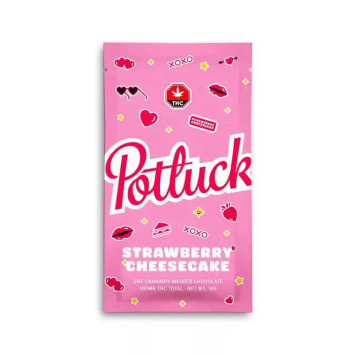 Potluck Strawberry Cheesecake Chocolate