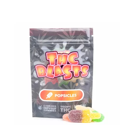 THC Blasts Popsicle Gummies