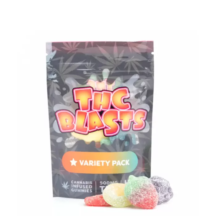 THC Blasts Variety Pack Gummies